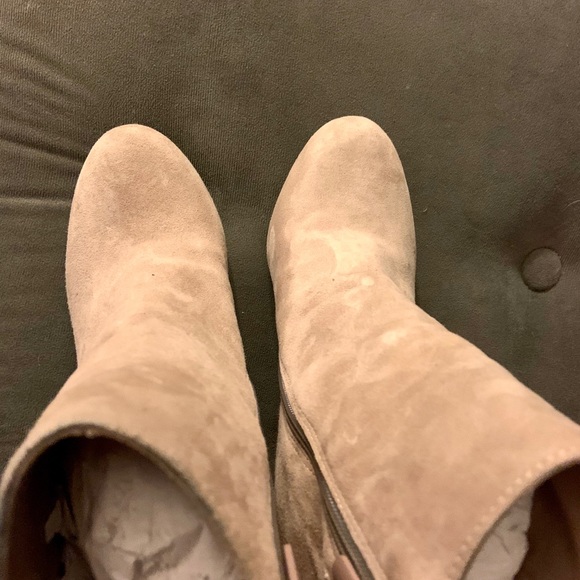 ✨Saks Fifth Avenue - Ankle Suede Booties ✨ - Picture 5 of 6